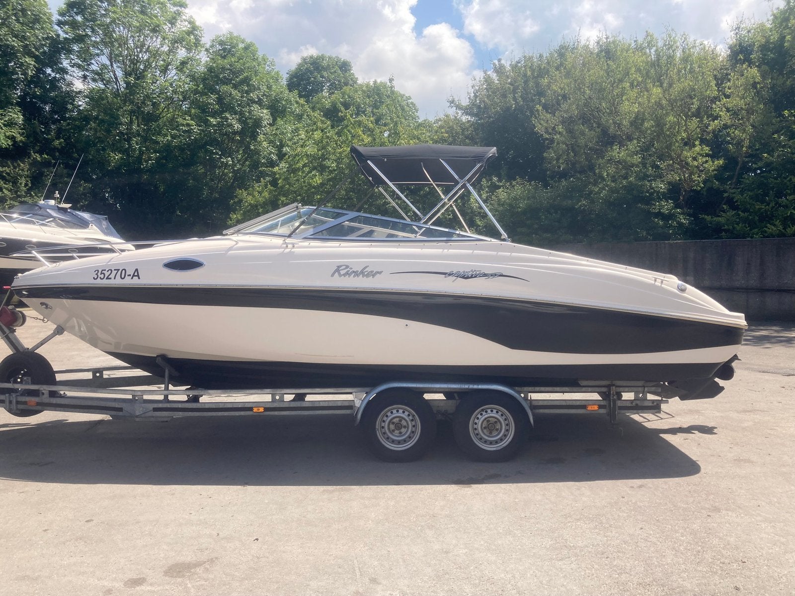 Rinker Captiva 232 speedboot, Hobby en Vrije tijd, Overige Hobby en Vrije tijd, Gebruikt, Ophalen