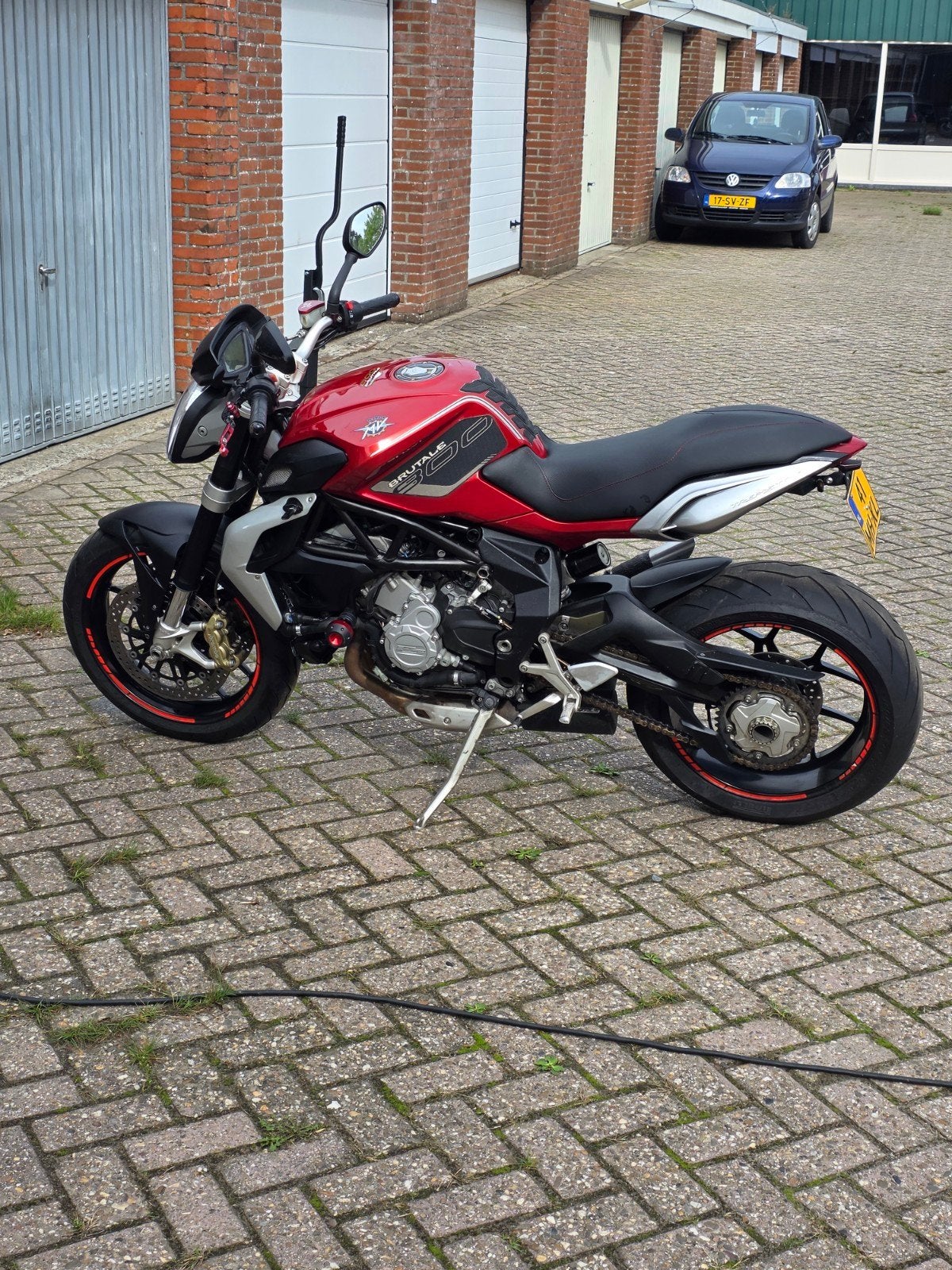 MV Agusta Brutale 800 - 2014 -met QD powergun demper, Motoren, Motorrijbewijs A, Gebruikt, 3 cilinders, Particulier