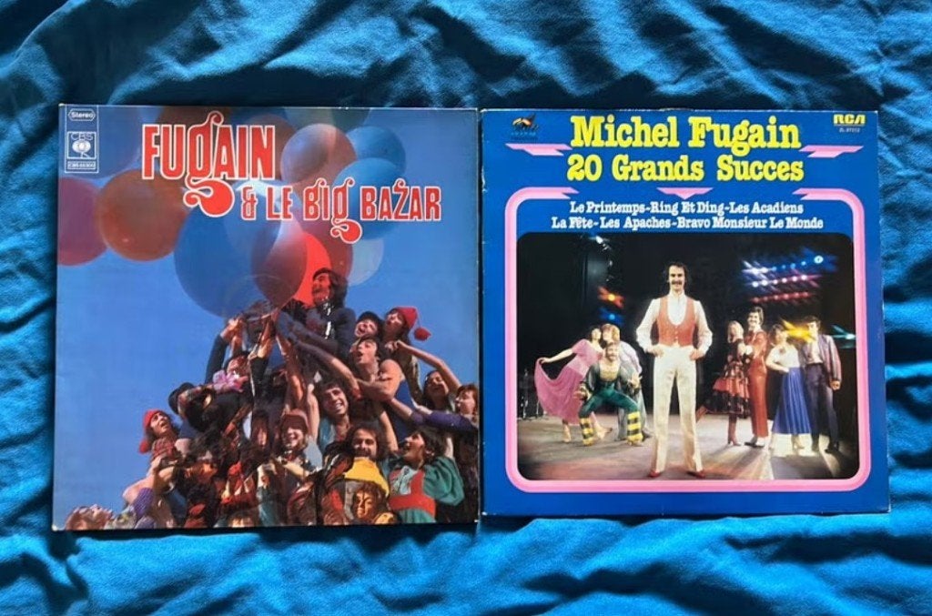 2 LP's Michel Fugain (ook per stuk te koop), LP, Gebruikt, Ophalen of Verzenden, 12 inch