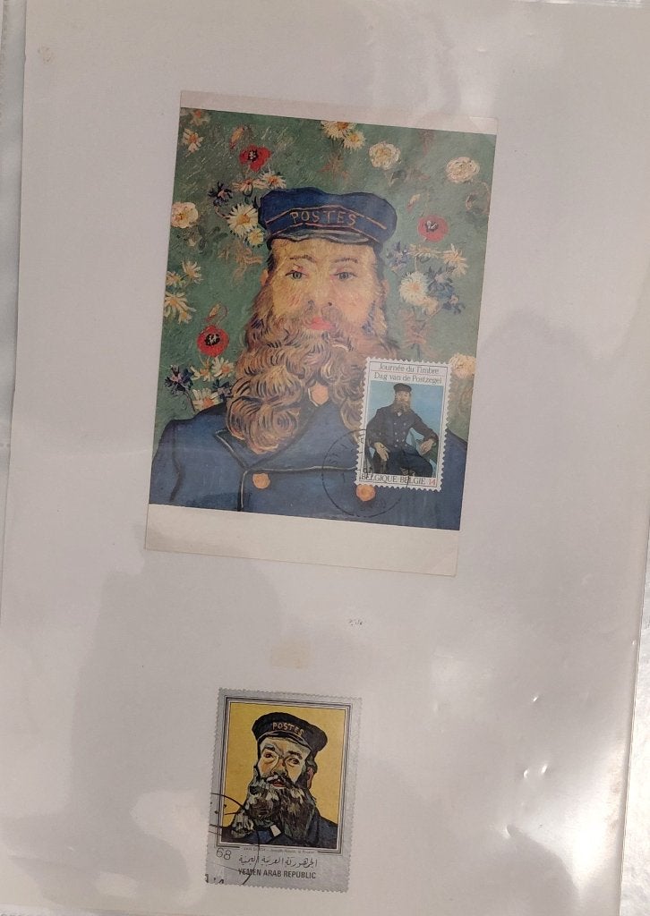 Vincent vsn Gogh Postbode, Verzenden, Gestempeld, Overige thema's