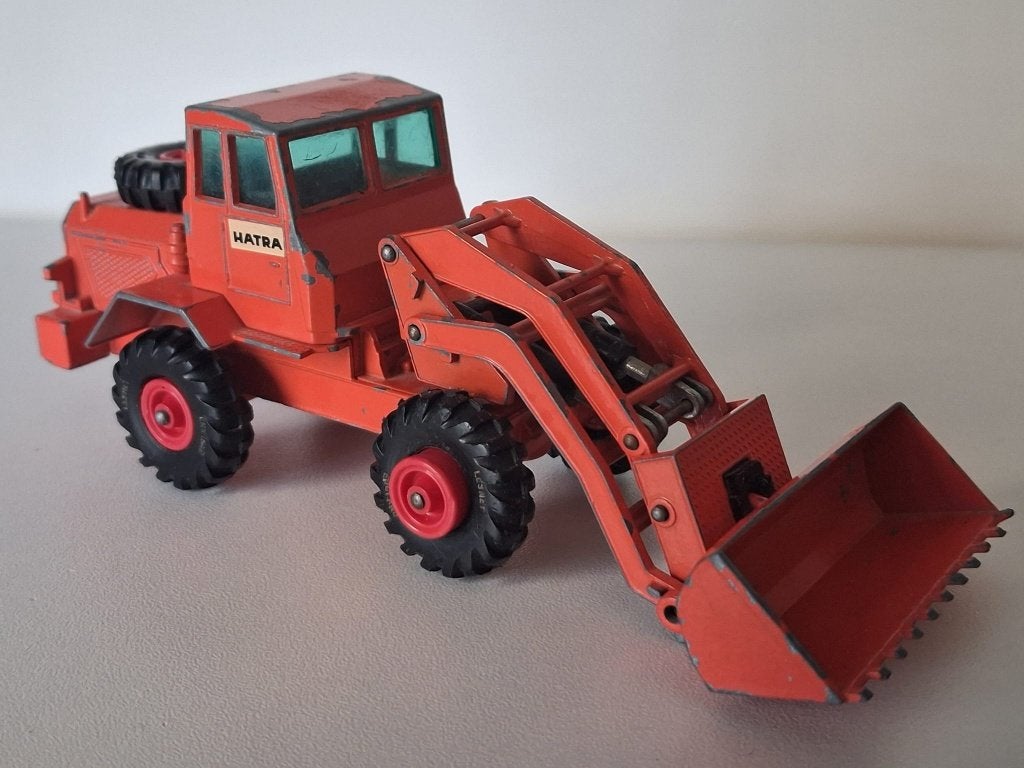 Hatra tractor shovel | kingsize No K-3 | 1: 69 By Lesney, Ophalen of Verzenden, Gebruikt, Overige typen