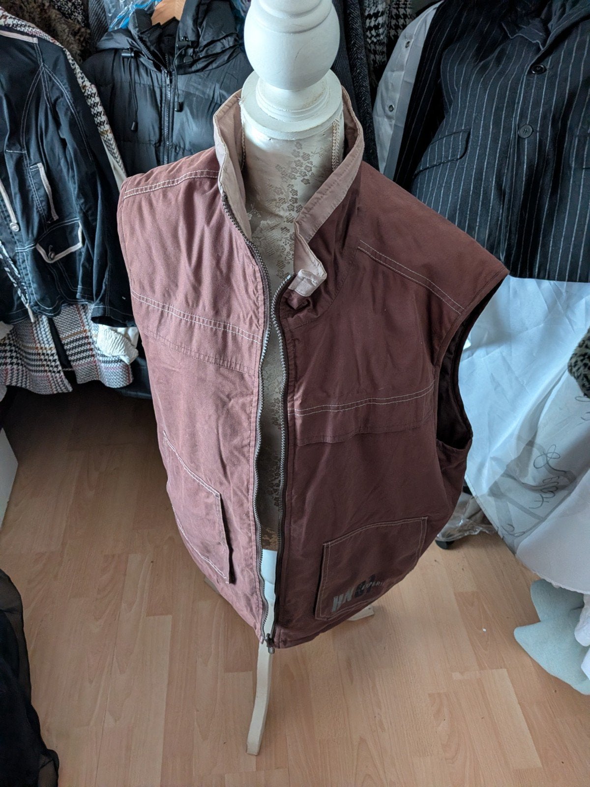 Human Nature HN97 Experience Bodywarmer Bruin Maat XL, Bruin, Maat 56/58 (XL), Ophalen of Verzenden, Gedragen