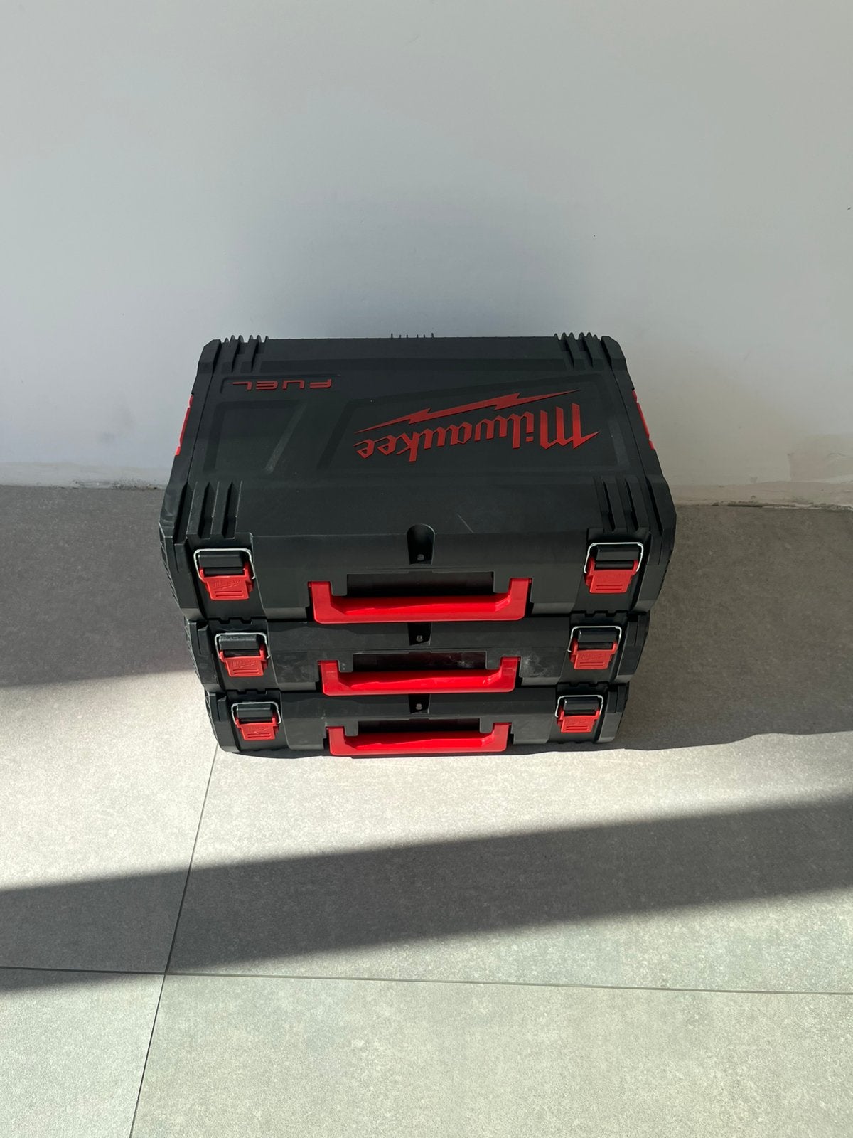3 Milwaukee FUEL koffers, Ophalen, Nieuw