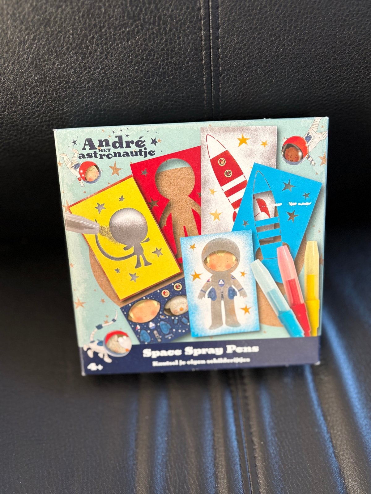 André het Astronautje Space Spray Pens - Knutselset, Kinderen en Baby's, Speelgoed | Educatief en Creatief, Ophalen of Verzenden