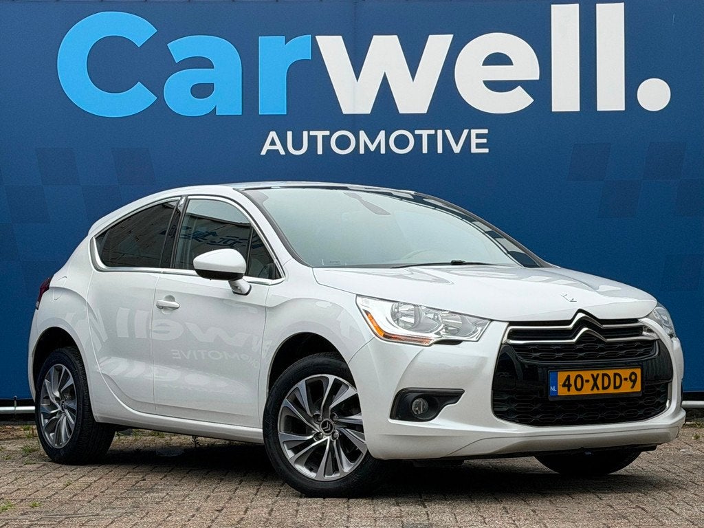 Citroen DS4 1.6 VTi So Chic|2e Eigenaar|STLvw|HalfLeder|Navi, Auto's, Citroën, Euro 5, Gebruikt, Zwart, 4 cilinders