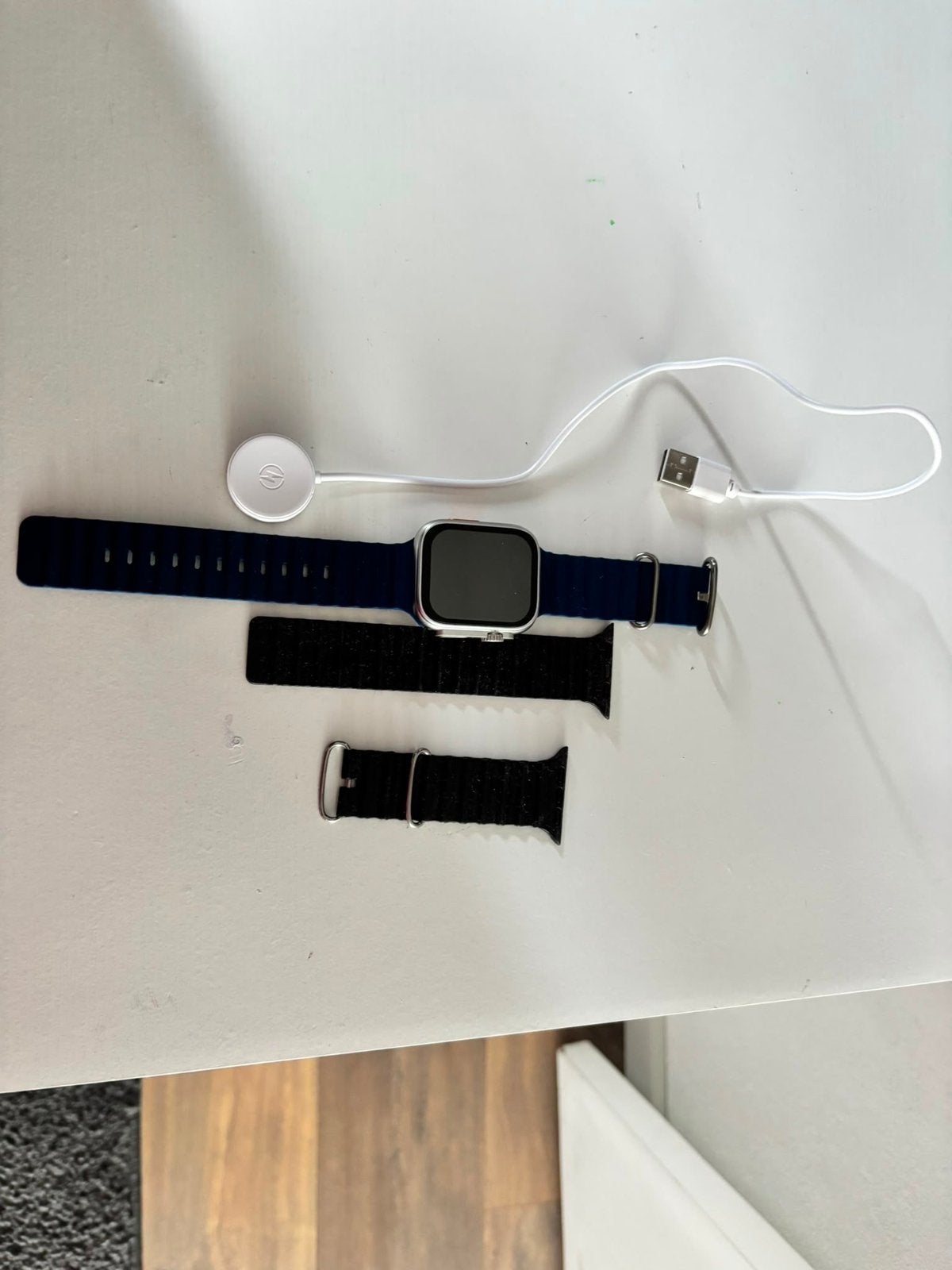Smartwatch, Ophalen, Zo goed als nieuw, Zwart, IOS