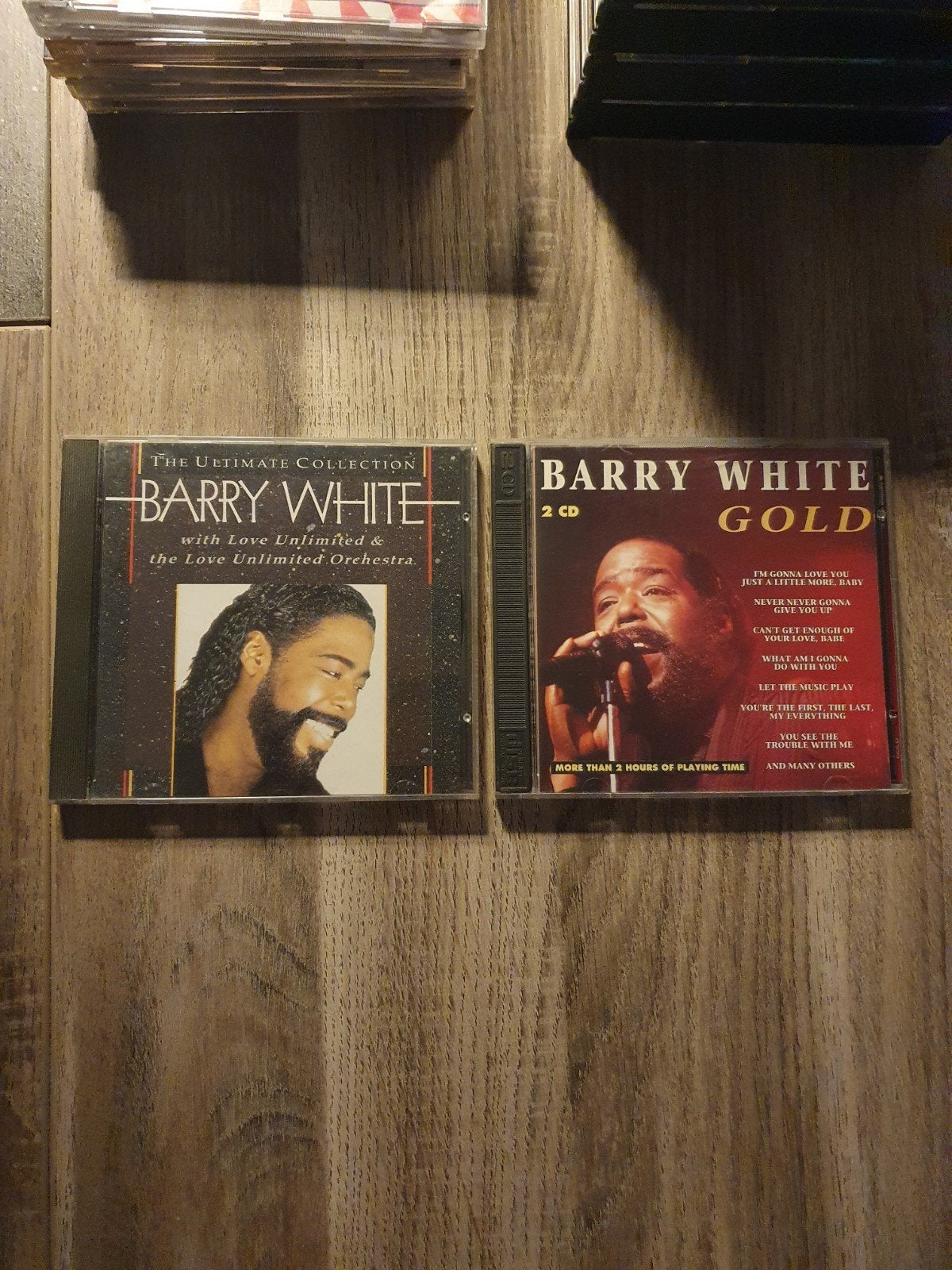 2x cd barry white, Ophalen of Verzenden