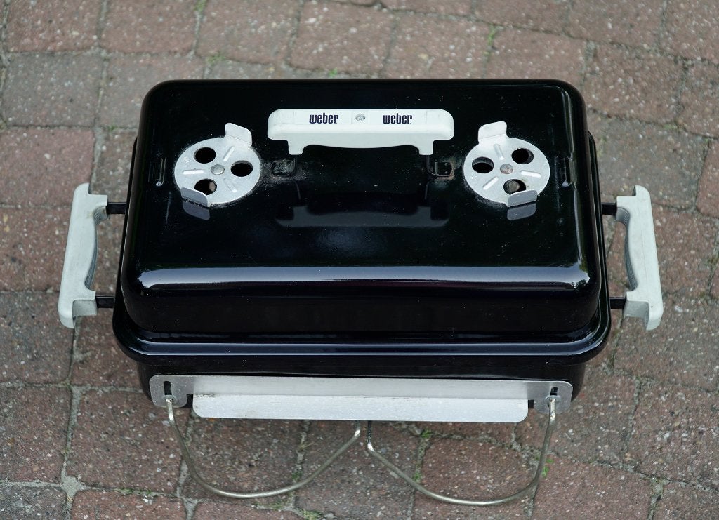 Weber go anywhere BBQ met firestarter, Ophalen, Gebruikt, Weber