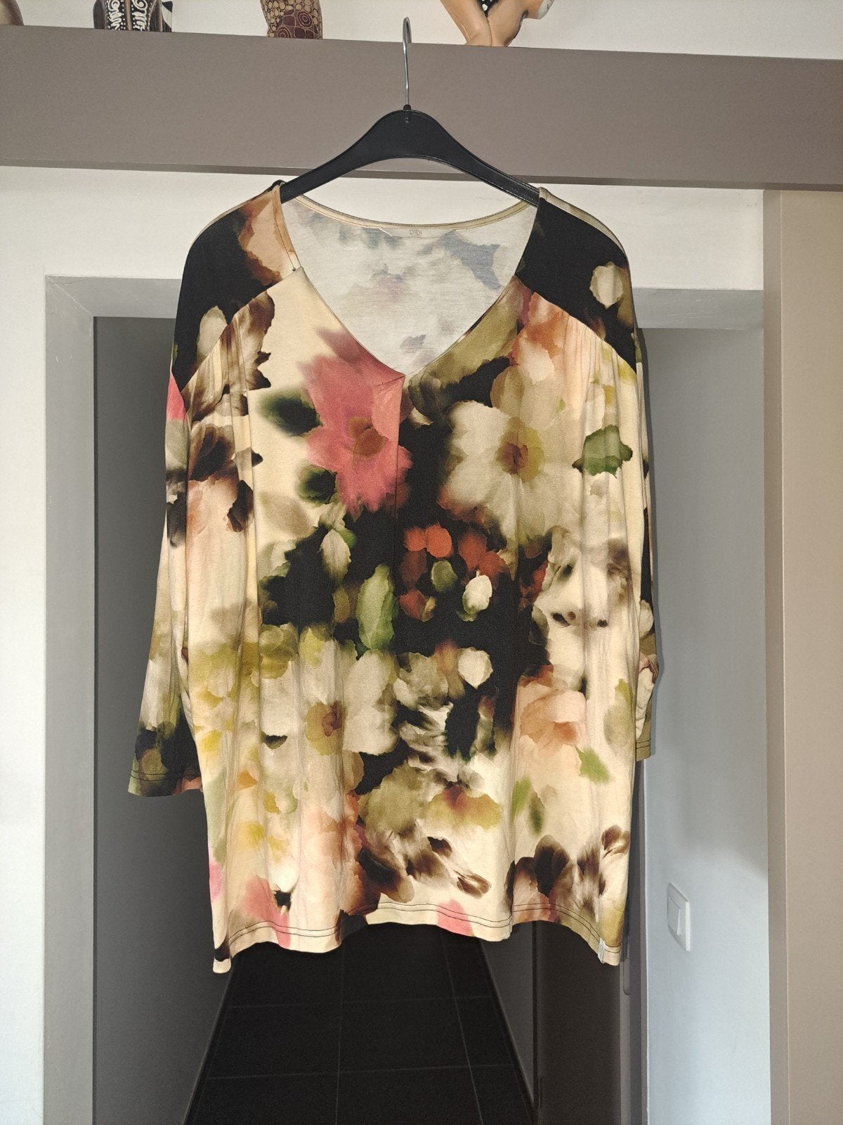 DIDI! Tuniek met bloemenprint - Maat 44, DIDI!, Meerkleurig, Maat 46/48 (XL) of groter, Ophalen of Verzenden