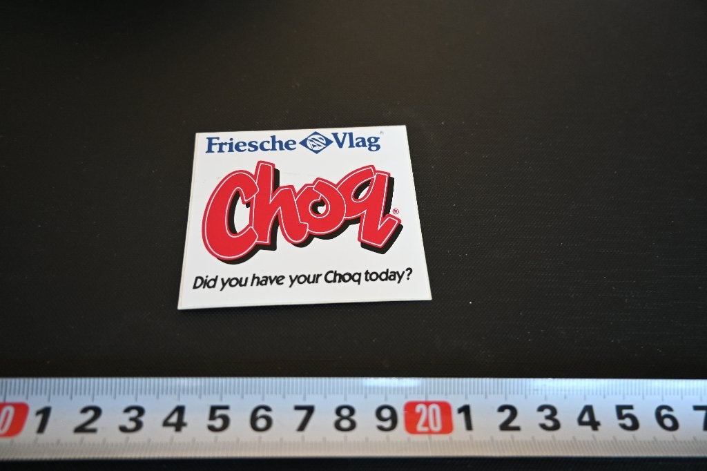 sticker friesche vlag CHOQ - did you have your choq today?, Ophalen, Zo goed als nieuw