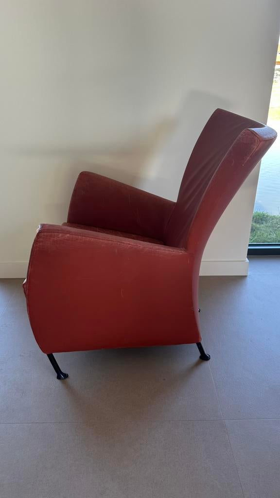 Windy stoel van Montis, Ophalen, Gebruikt, Leer, Modern