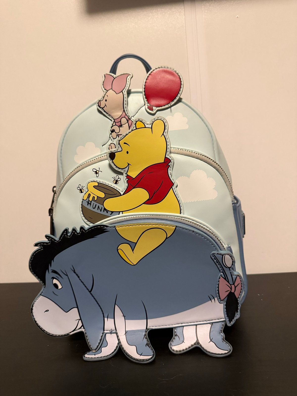 Disney Loungefly Winnie de Poeh, Knorretje en Iejoor Mini Ru, Verzamelen, Disney, Ophalen of Verzenden, Winnie de Poeh of vrienden