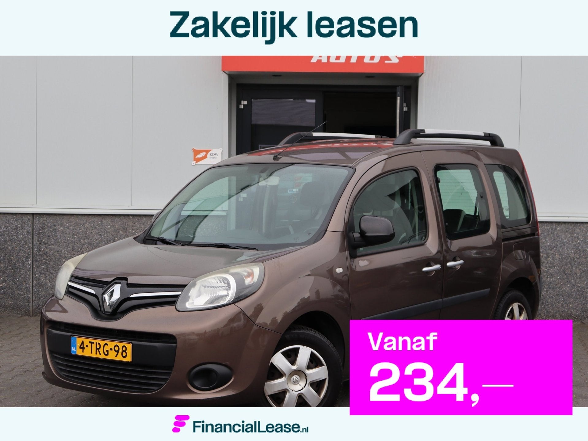 Renault Kangoo Family 1.2 TCe Expression Start&Stop, Voorwielaandrijving, Startonderbreker, Gebruikt, 1295 kg