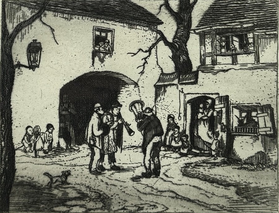 320. Ets, Herman Gradl – "Bettelmusik", ca. 1920