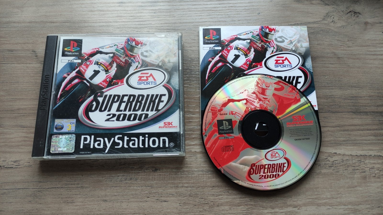 Superbike 2000 Playstation 1 game, 3 spelers of meer, Ophalen of Verzenden, Zo goed als nieuw, Vanaf 3 jaar