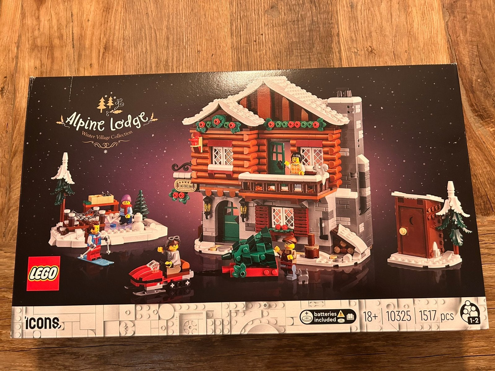 LEGO Icons Alpine Lodge Winter Village Collection 10325, Ophalen, Nieuw