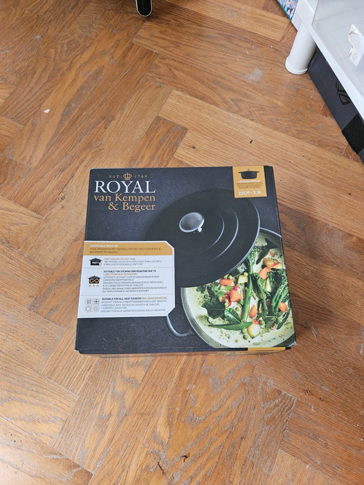 Royal van Kempen & Begeer Gietijzeren Pan, Ophalen of Verzenden, Nieuw, Gietijzer
