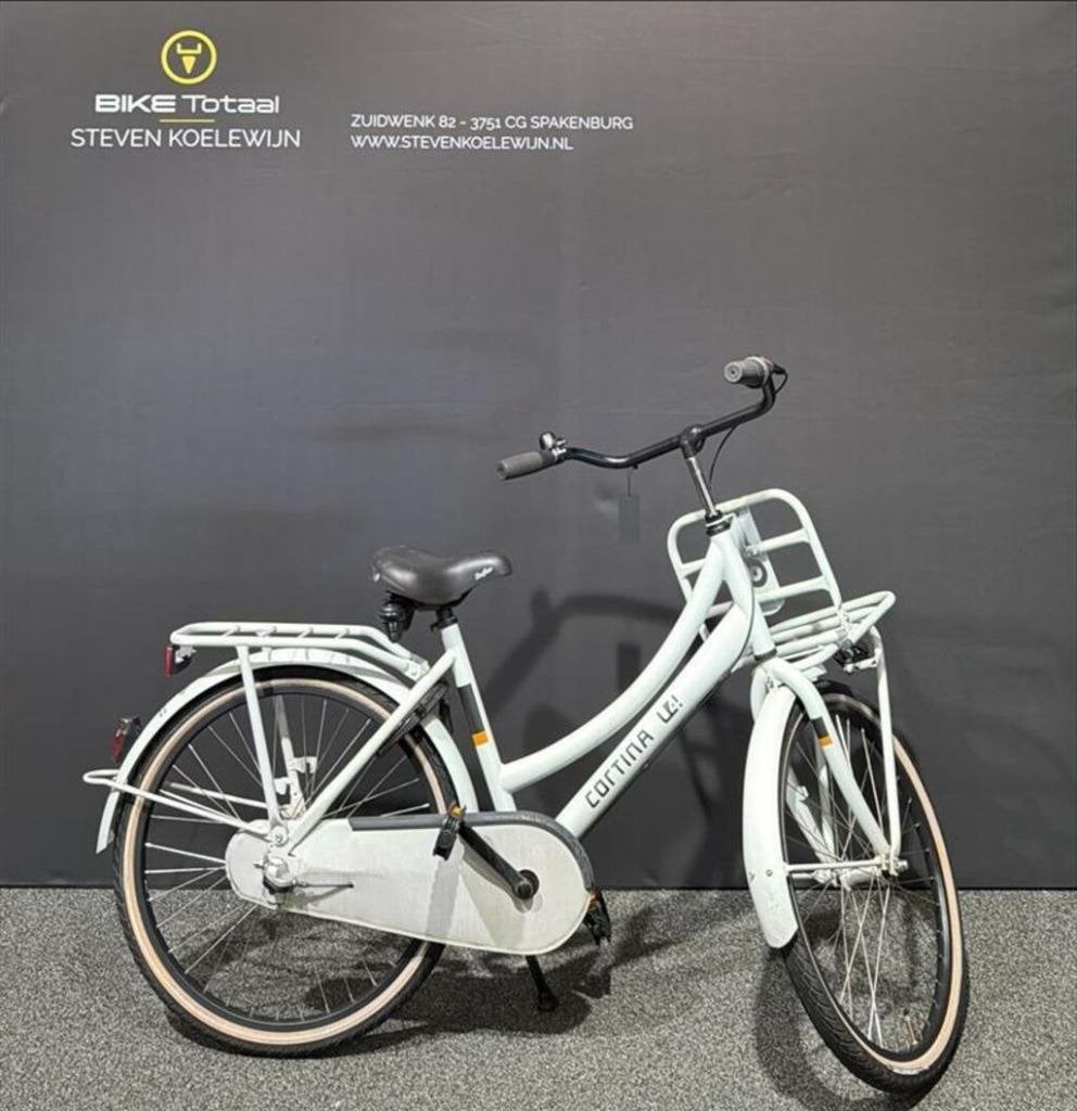 Cortina U4 Mini Solid M24 NR3 Jeugdfietsen smooth grey matt, Fietsen en Brommers, Fietsen | Meisjes, Gebruikt, 24 inch, Versnellingen