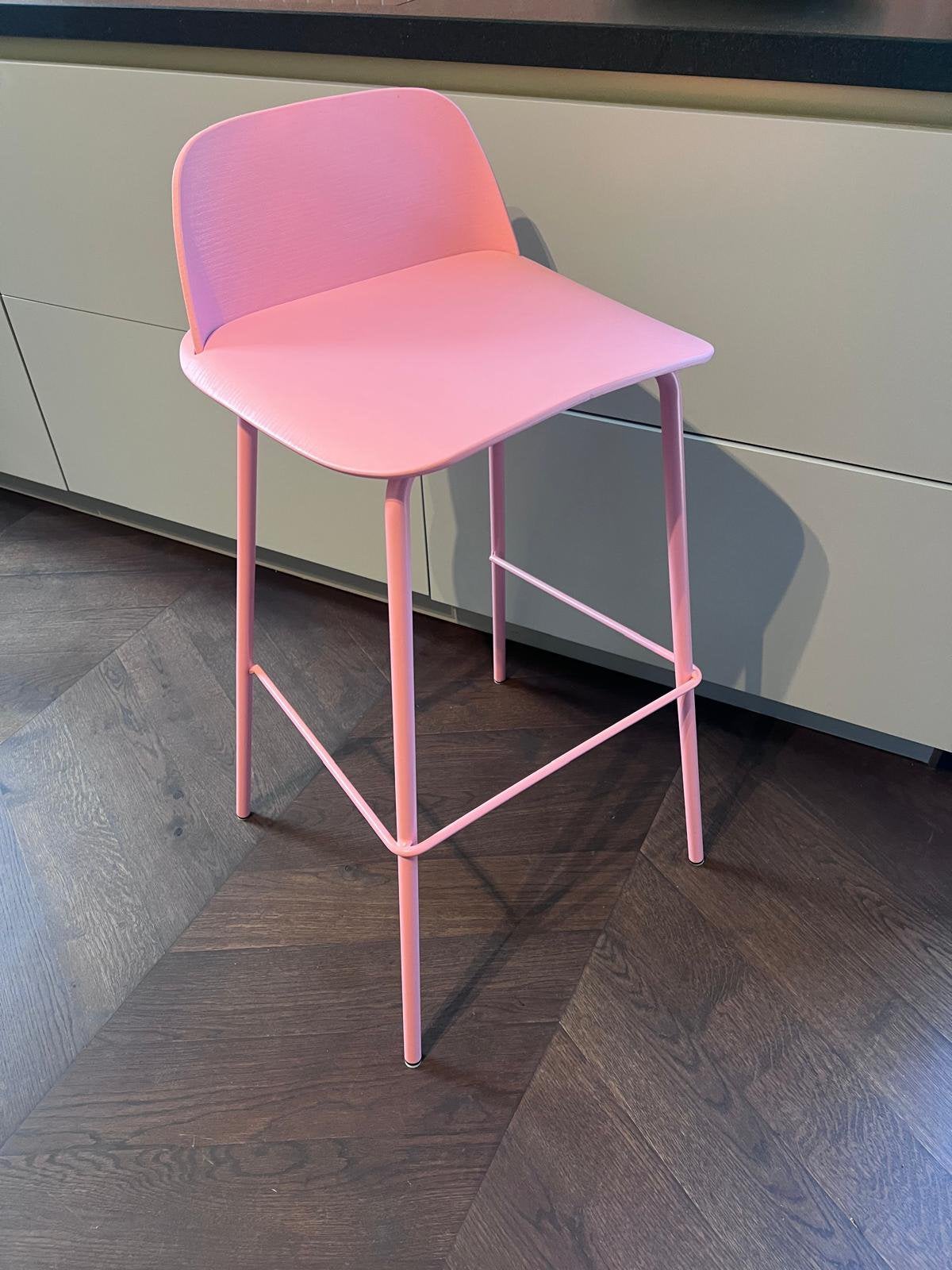 Bar krukken set 2 stuks, Ophalen, Kunststof, Met voetsteun, 60 tot 90 cm