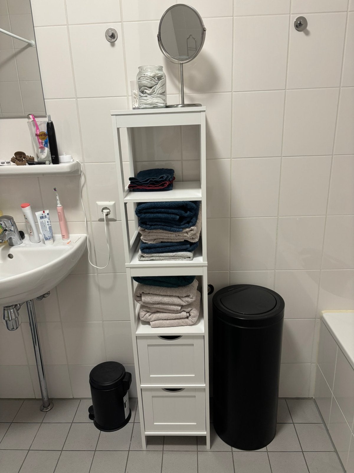 Bad kamer kasten, Huis en Inrichting, Badkamer | Badkamermeubels, Ophalen, (Half)hoge kast, Nieuw, Minder dan 100 cm