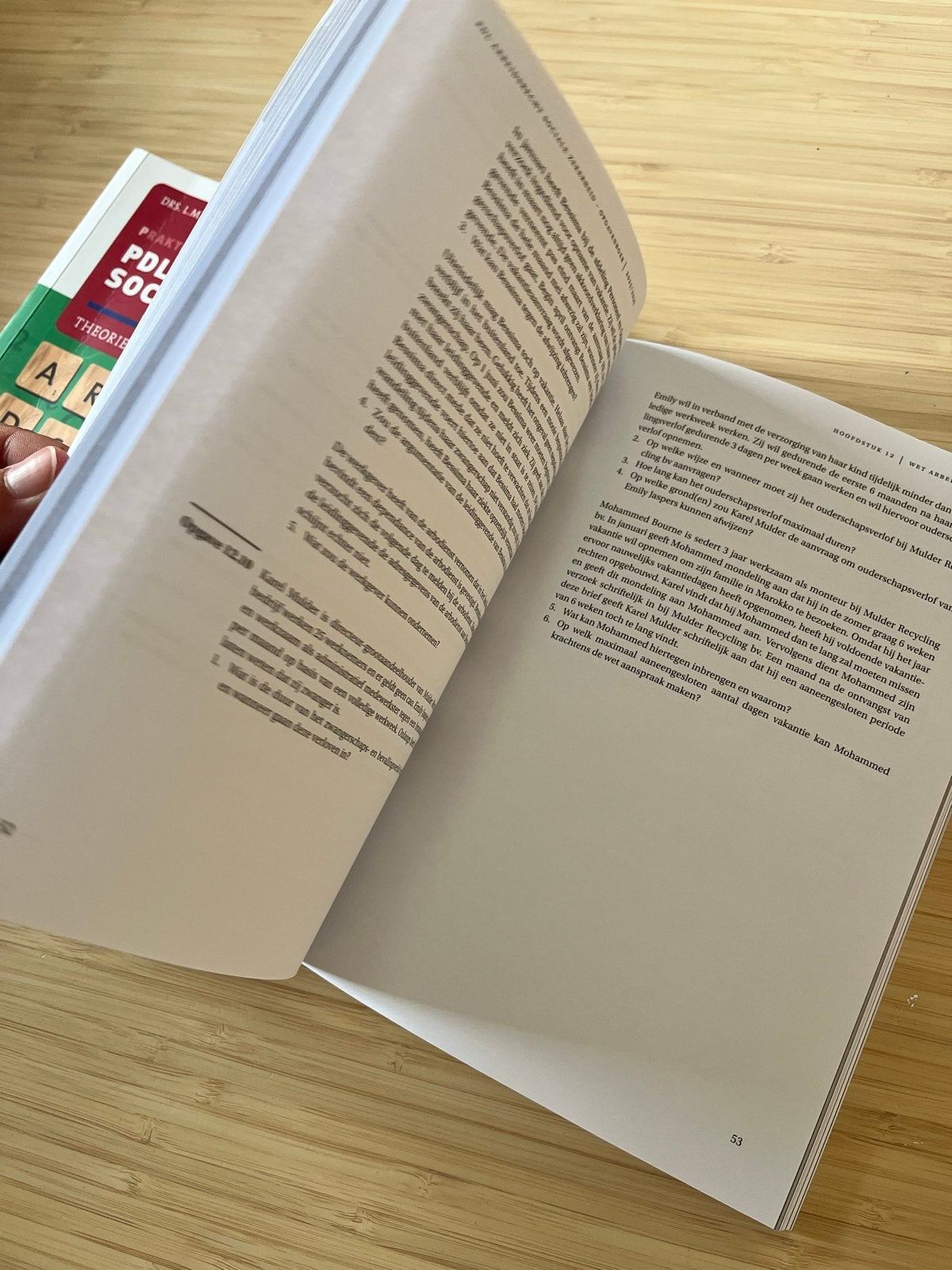 PDL Arbeidsrecht Sociale Zekerheid (Theorieboek & Opgavenboe, Ophalen of Verzenden, Alpha, Zo goed als nieuw, MBO