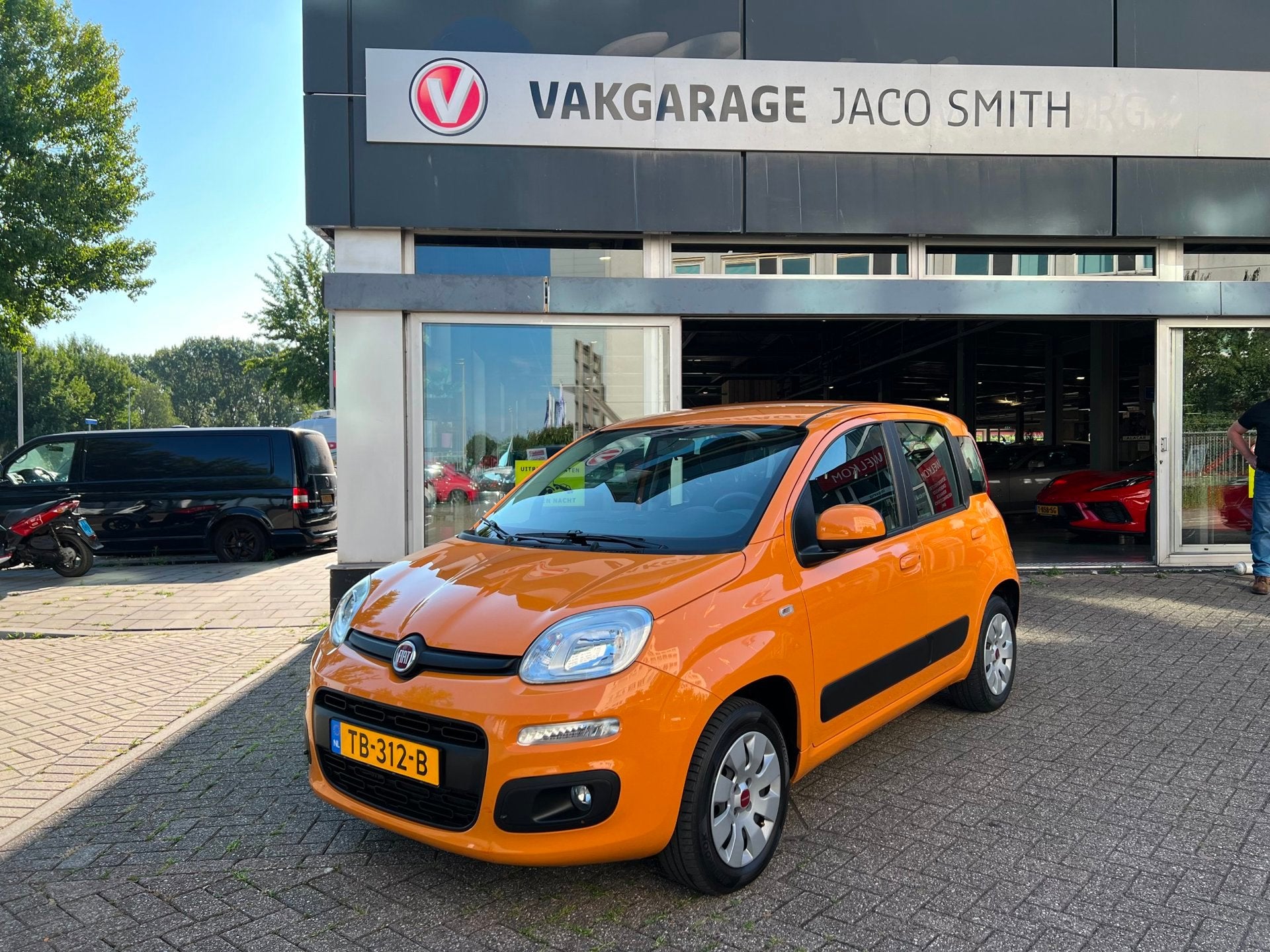 Fiat Panda 0.9 TwinAir Lounge, Voorwielaandrijving, Stof, Gebruikt, Origineel Nederlands