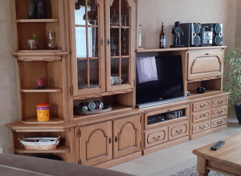 wandkast, Huis en Inrichting, Kasten | Wandmeubels, Ophalen, Met deur(en), 200 cm of meer, 300 cm of meer