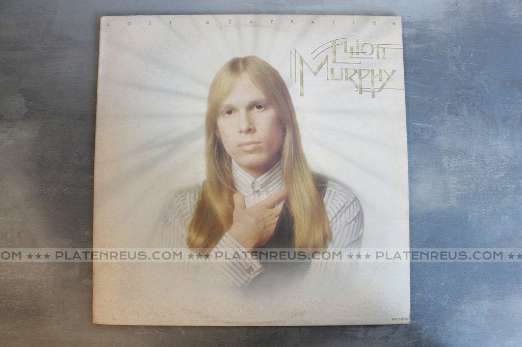 LP Elliott Murphy – Lost Generation 1975 Poprock 2616, Cd's en Dvd's, LP, Gebruikt, Ophalen of Verzenden, Inclusief binnenhoes