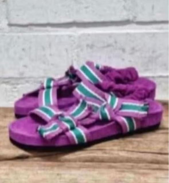 Petite Mendigote - Suedeleren sandalen maat 36 - Nieuw €150, Verzenden, Sandalen of Muiltjes, X, Nieuw