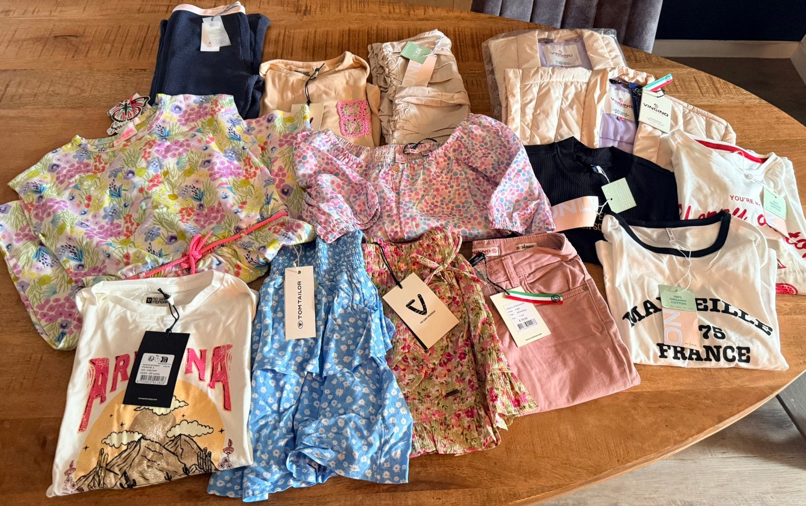 Merkkleding kledingpakket meisjes maat 140/146 nieuw, Ophalen of Verzenden, Nieuw, Maat 140