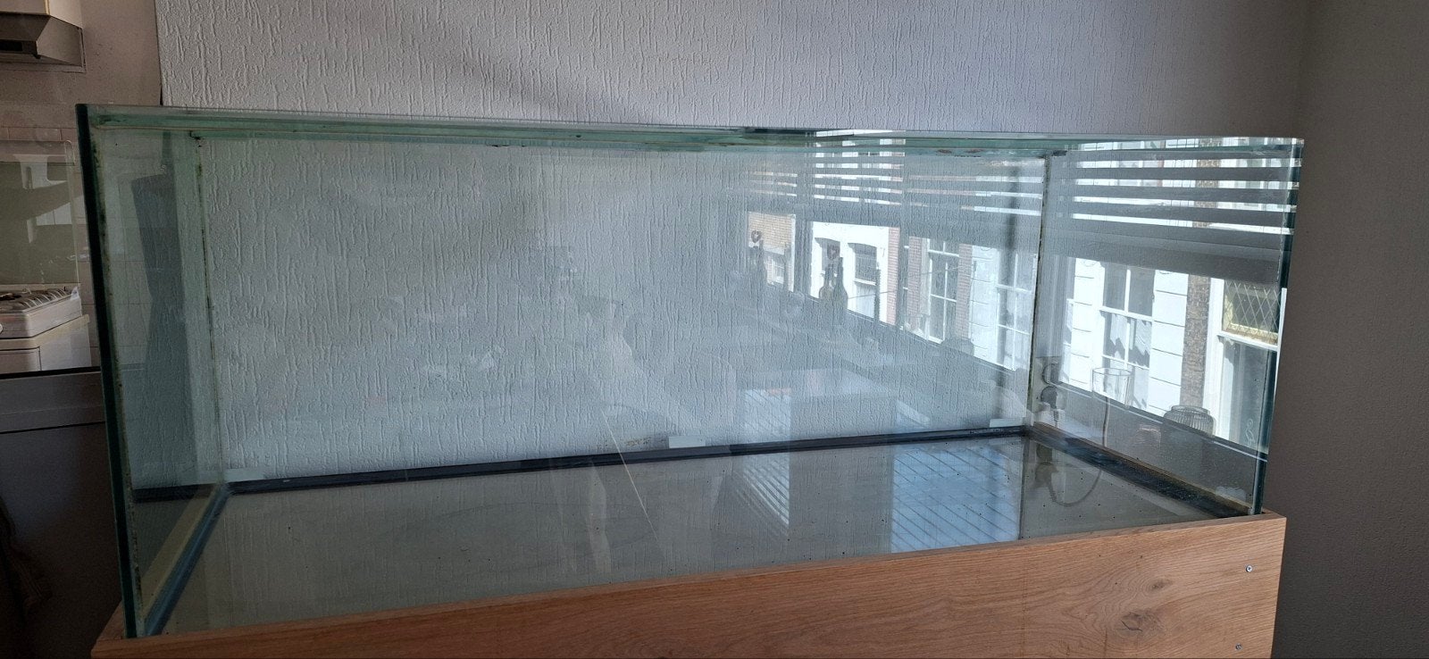 Aquarium/terrarium bak 130 x 50 x 50, Dieren en Toebehoren, Ophalen, Gebruikt, Leeg aquarium