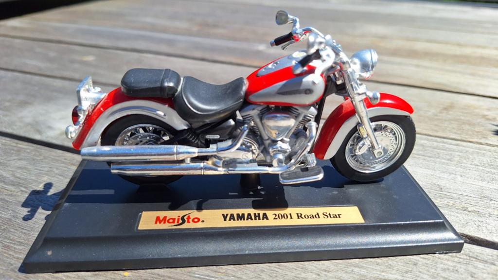 Yamaha Road Star 2001 van Maisto, Ophalen of Verzenden, Zo goed als nieuw, Motor