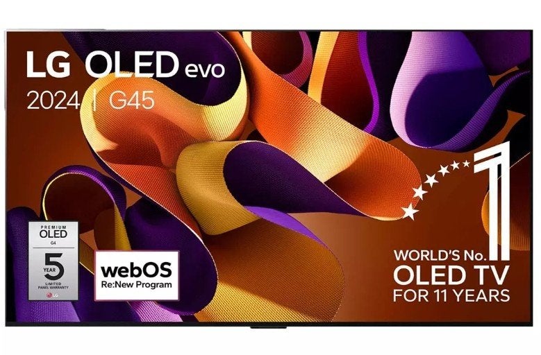 LG OLED65G45LW 65 inch OLED evo 4K Smart TV (2024)