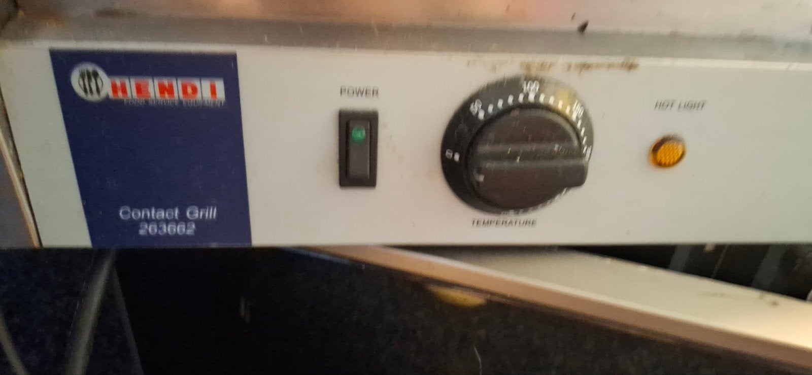 Hendi Contactgrill 203662 - Professionele Grill, Ophalen of Verzenden