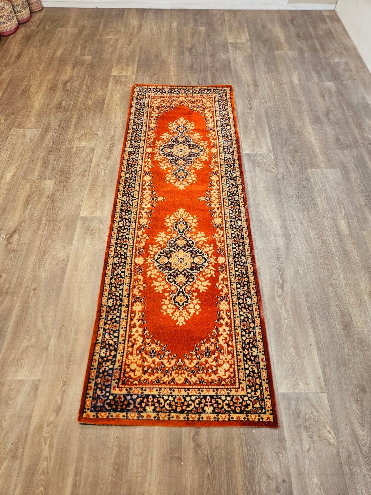 Perzische Loper. Prachtige kleuren en patronen! Weg = Weg!, Perzisch, 200 cm of meer, Zo goed als nieuw, Rechthoekig