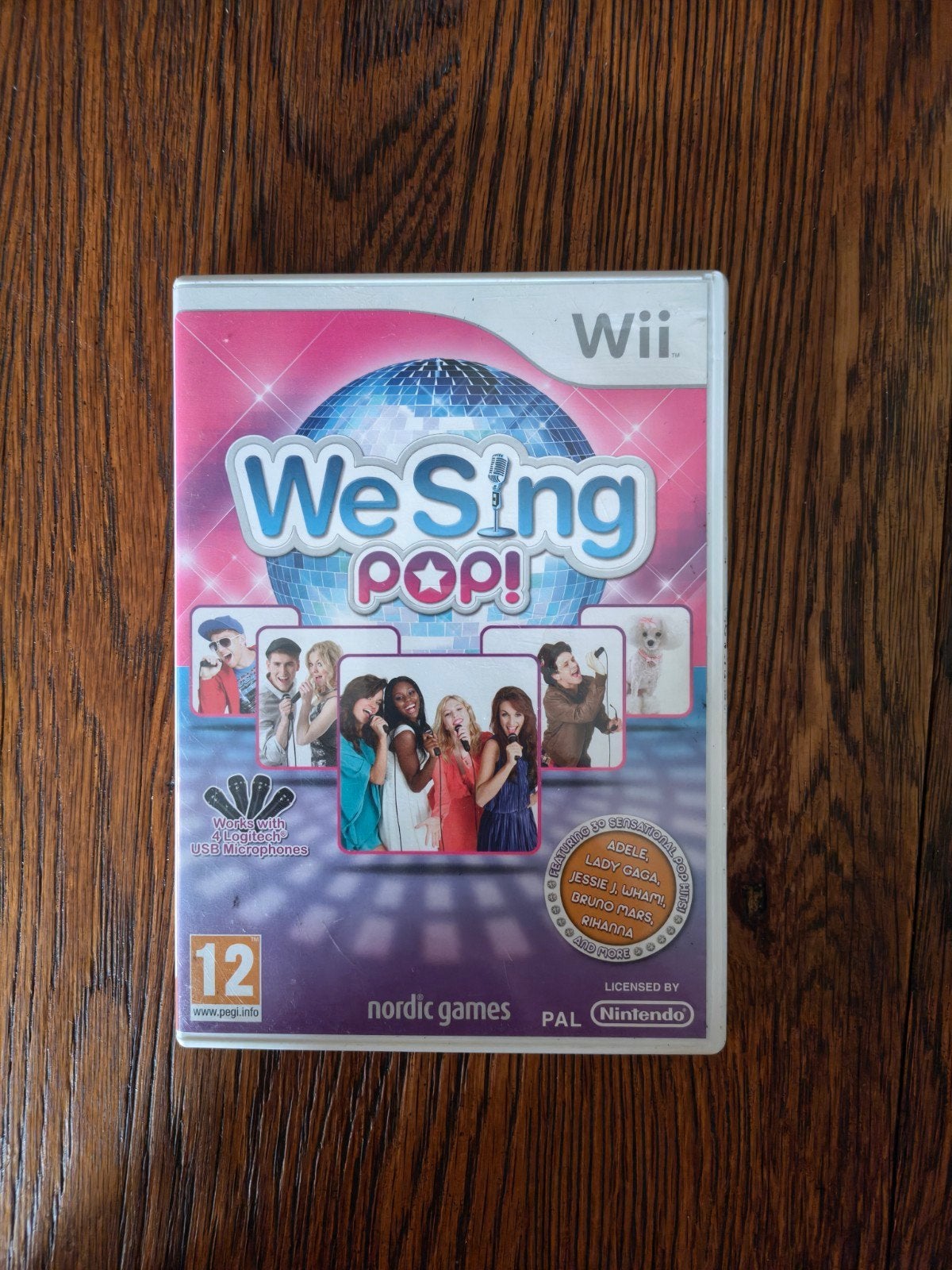 We Sing Pop! voor Nintendo Wii - Karaoke Game, Spelcomputers en Games, Ophalen of Verzenden, Zo goed als nieuw