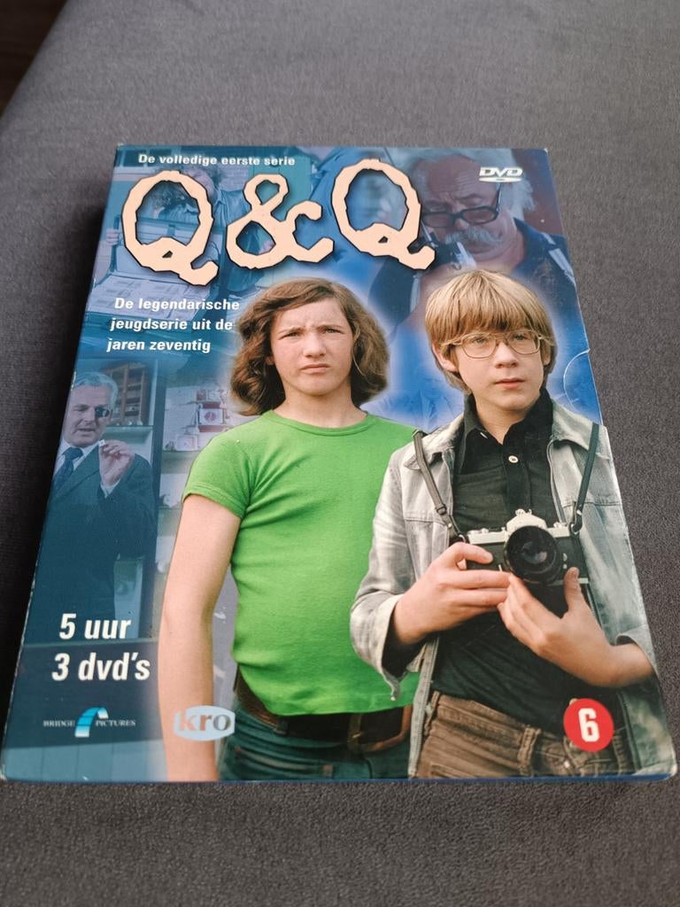 Q & Q seizoen 1 - dvd, Vanaf 12 jaar, Ophalen of Verzenden, Zo goed als nieuw, Komedie
