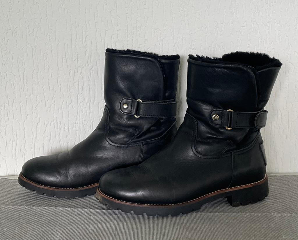 Panama Jack damesschoenen mt 38 gevoerd zwart, Ophalen of Verzenden, Zo goed als nieuw, Zwart