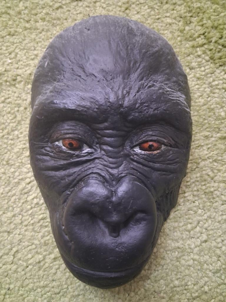 Gorilla Masker Wanddecoratie - David Dekkers, Ophalen of Verzenden