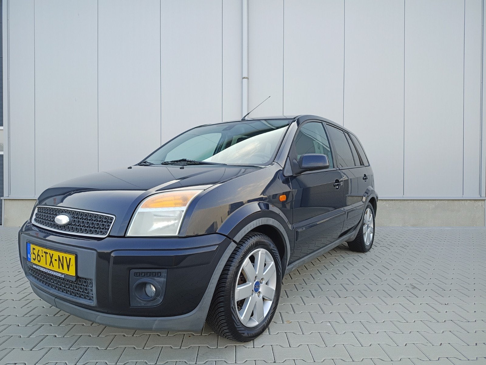 Ford Fusion 1.4 16V 5 deurs 2007 Airco!, Voorwielaandrijving, Zwart, Origineel Nederlands, Particulier