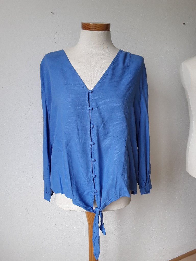 Blouse in blauw van WE , nieuw met kaartje mt XL, WE, Maat 42/44 (L), Nieuw, Verzenden