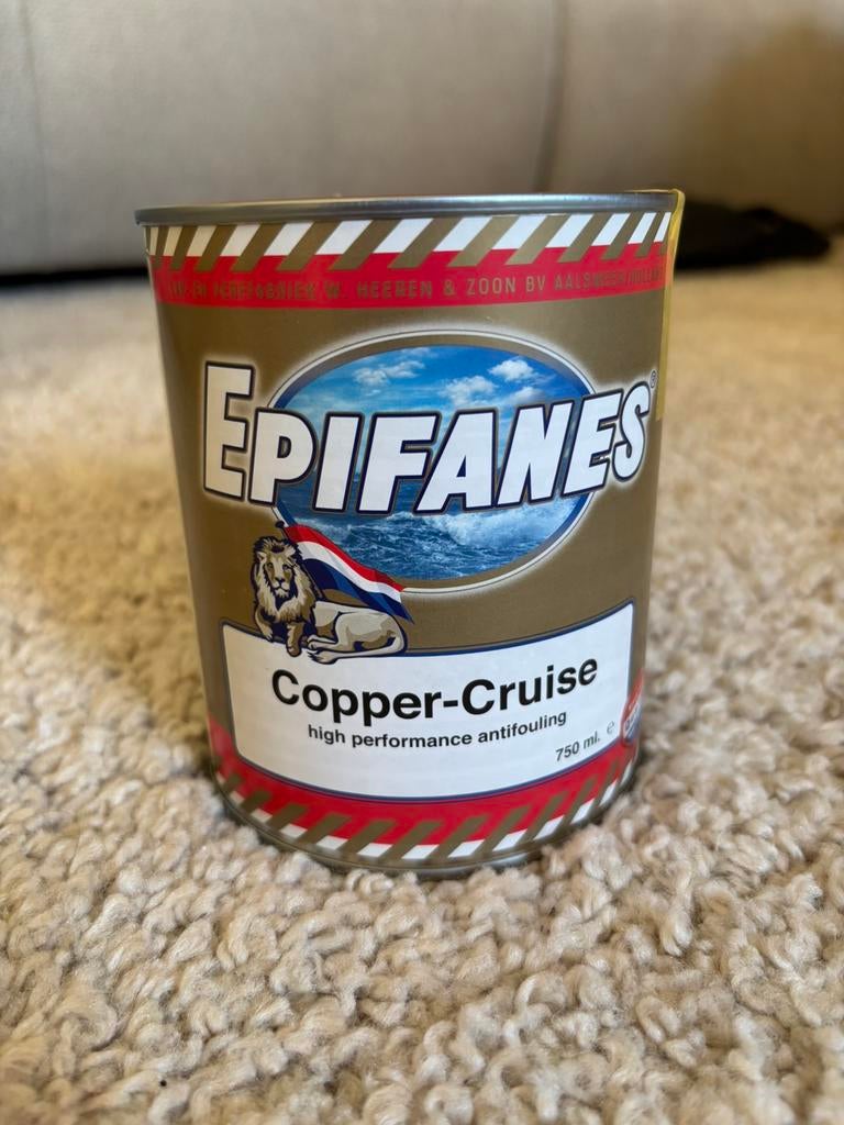 Epifanes Copper Cruise Rood 750ml nieuw potje, Ophalen of Verzenden, Zo goed als nieuw