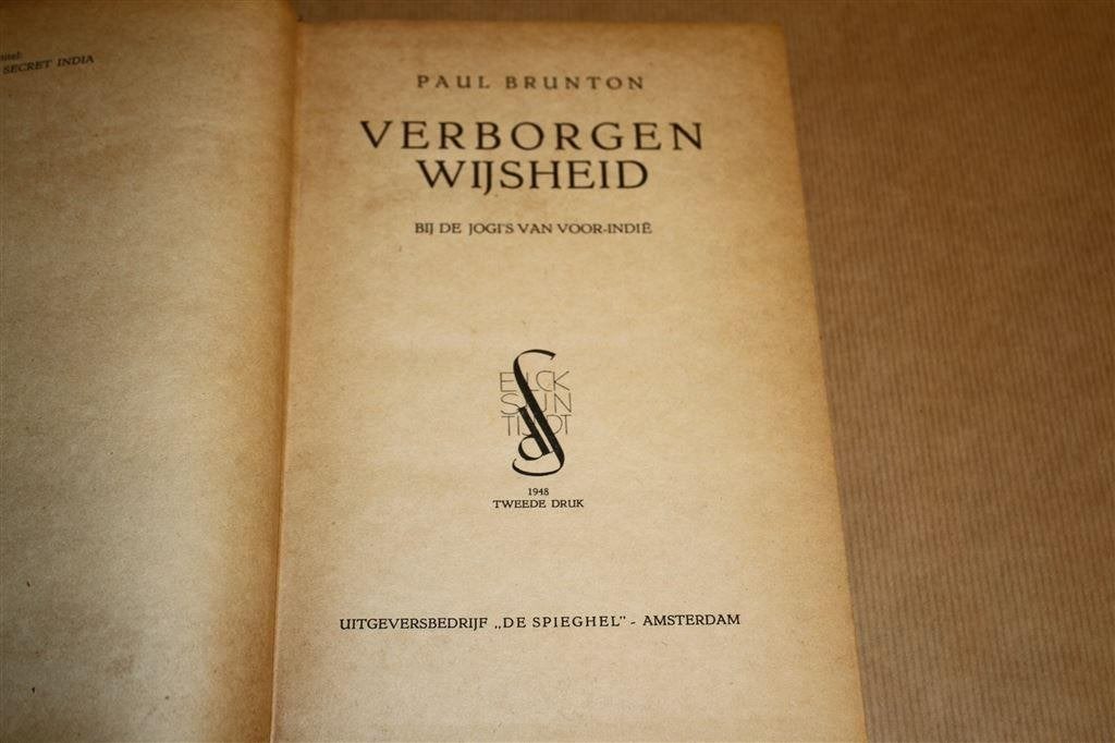 Verborgen wijsheid. Bij de Jogi\'s van Voor-Indië., Boeken, Ophalen of Verzenden, Gelezen, Overige onderwerpen, Achtergrond en Informatie