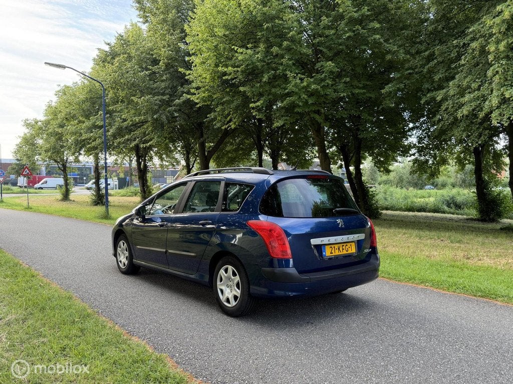 Peugeot 308 SW 1.6 VTi X-Line*1E EIGENAAR*LAGE KM NAP*AIRCO, Auto's, Peugeot, Voorwielaandrijving, Stof, Zwart, 4 cilinders