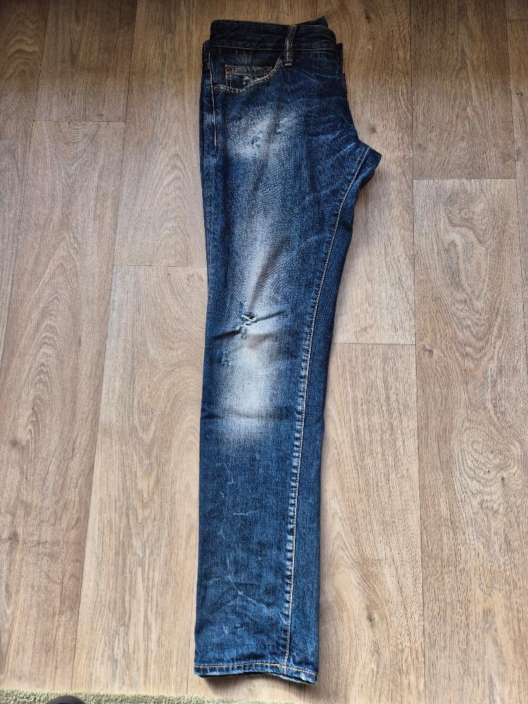 Dsquared, Ophalen, Gedragen, Blauw, W33 - W34 (confectie 48/50)