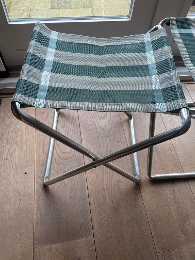 Bijzet krukjes Crespo, inklapbaar., Ophalen, Zo goed als nieuw, Campingstoel