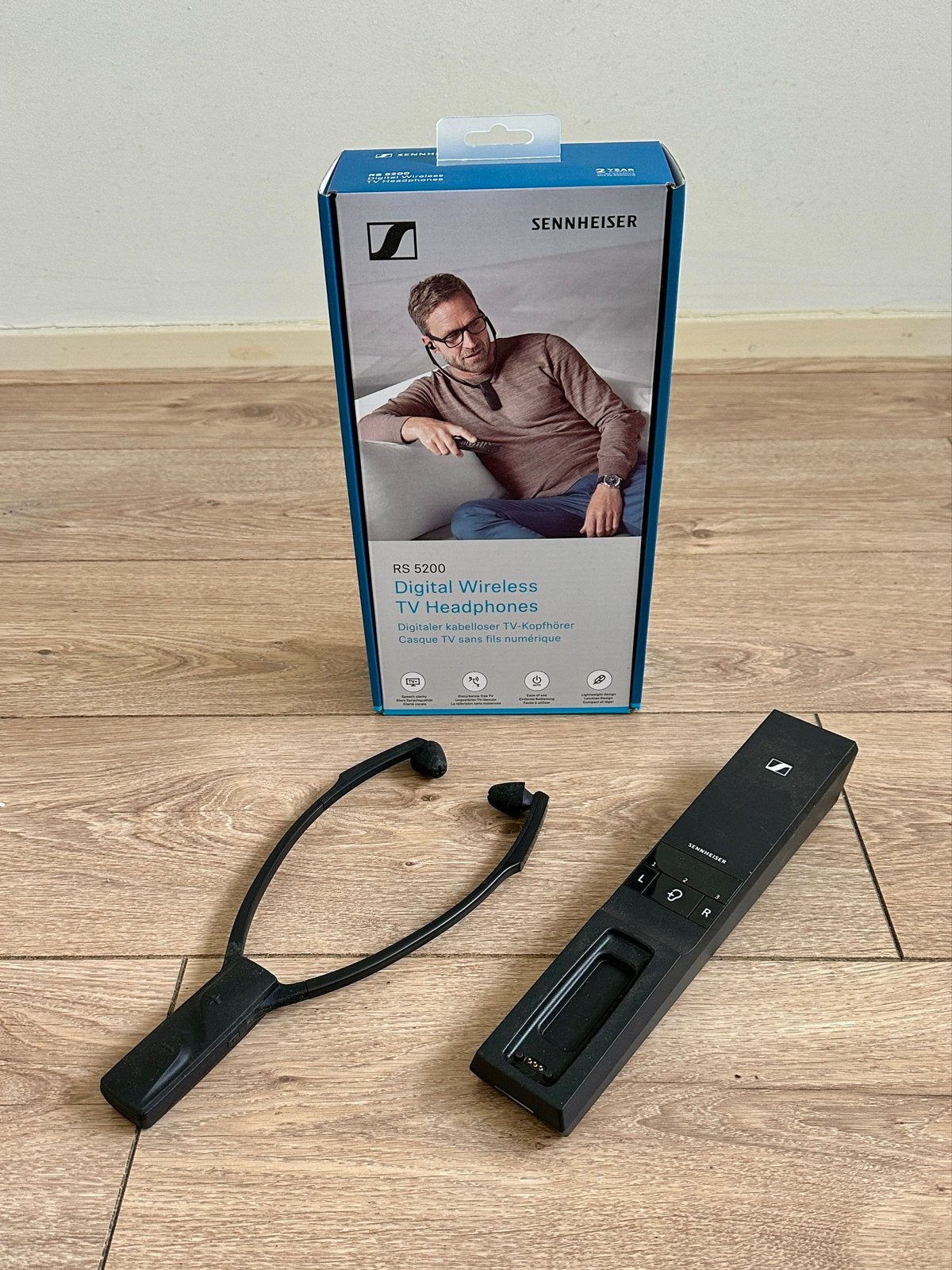 Sennheiser RS 5200 Digitale Draadloze TV Hoofdtelefoon, In-ear, Sennheiser, Ophalen of Verzenden, Zo goed als nieuw