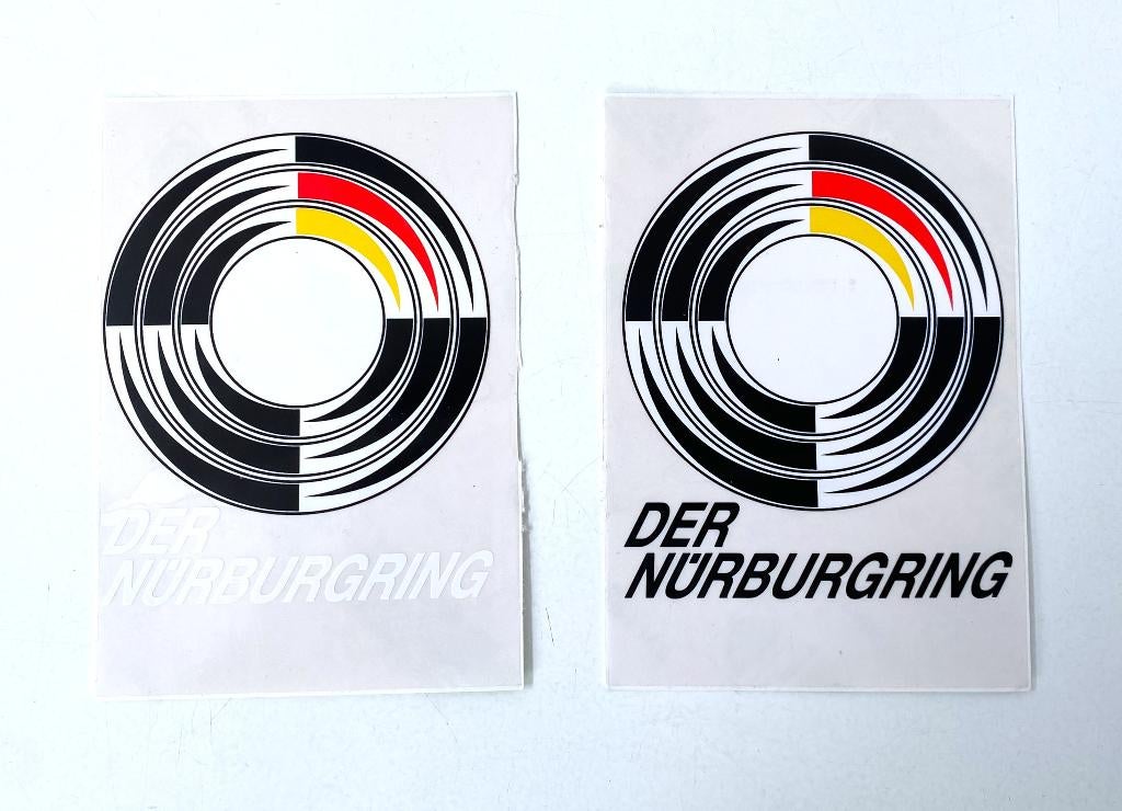 Der Nürburgring – 2 stickers., Verzenden, Zo goed als nieuw, Auto's