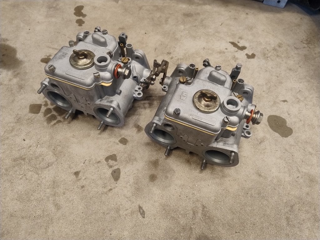 Weber 40DCOE dubbele carburateurs, Ophalen, Gebruikt, Fiat