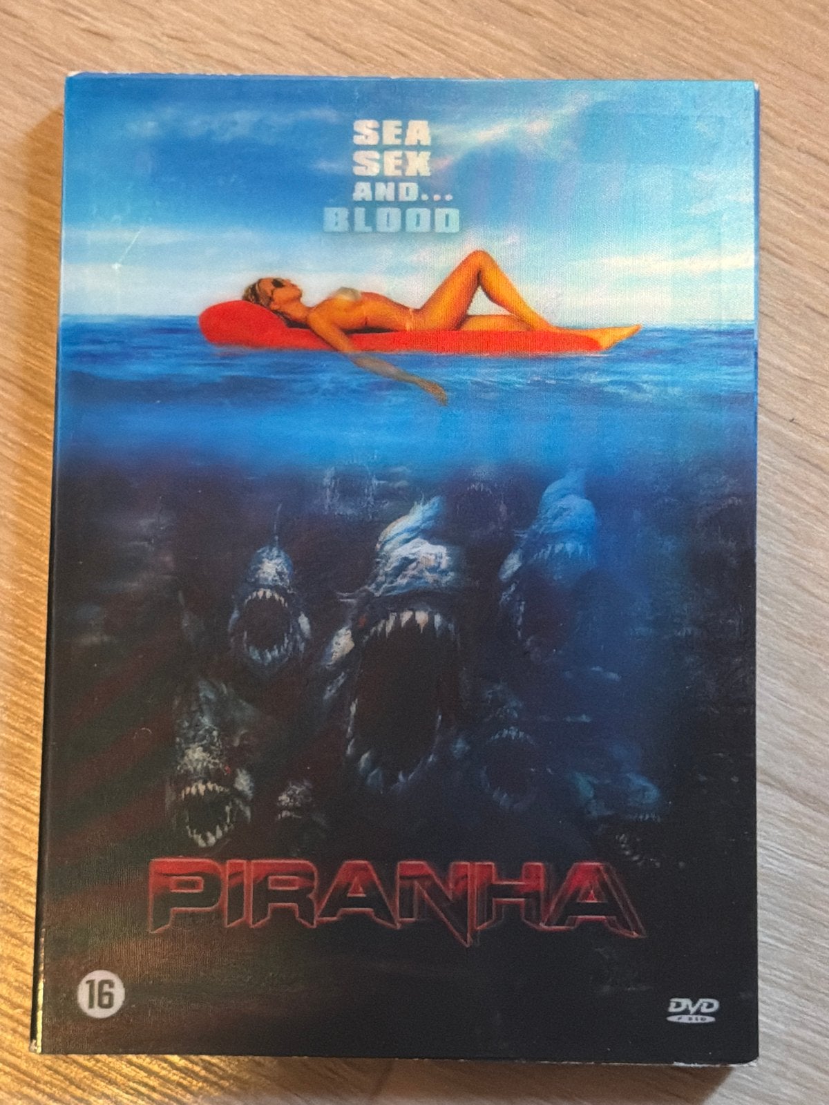 Piranha (2010) DVD - Actie/Horrorfilm, Vanaf 16 jaar, Ophalen, Gebruikt